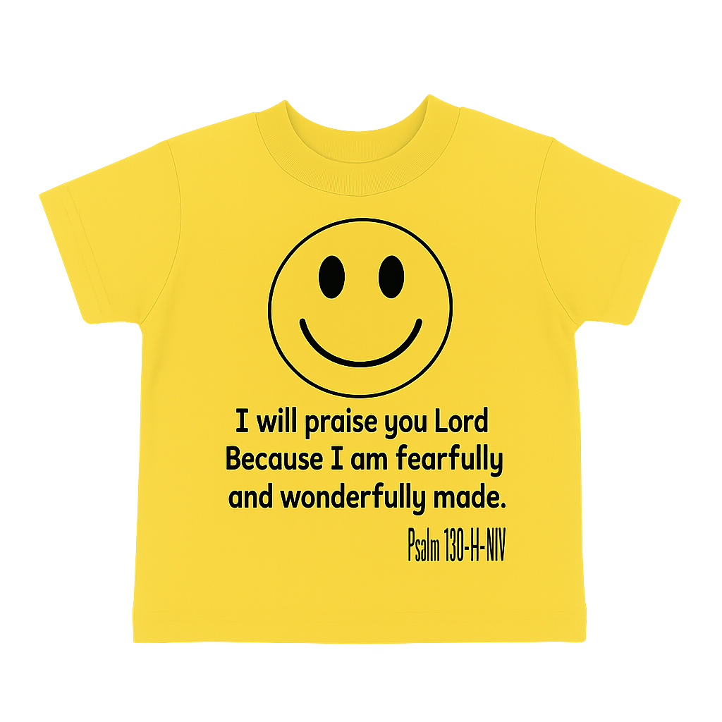 Fearfully and Wonderfully made Kids T-shirt
