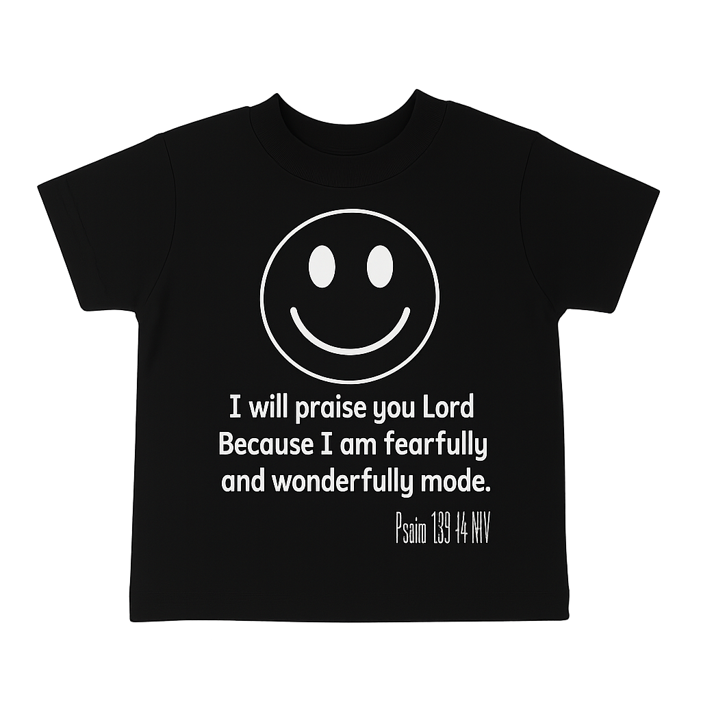 Fearfully and Wonderfully made Kids T-shirt