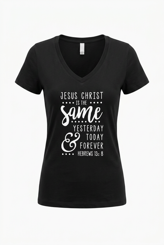 Hebrews 13 vs 8 Women's T-shirt