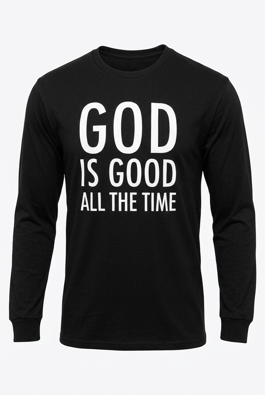 God is Good All the Time Long Sleeve T