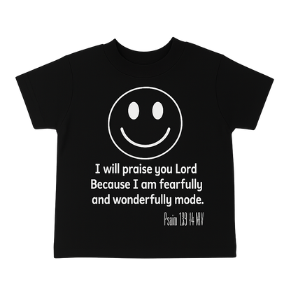 Fearfully and Wonderfully made Kids T-shirt