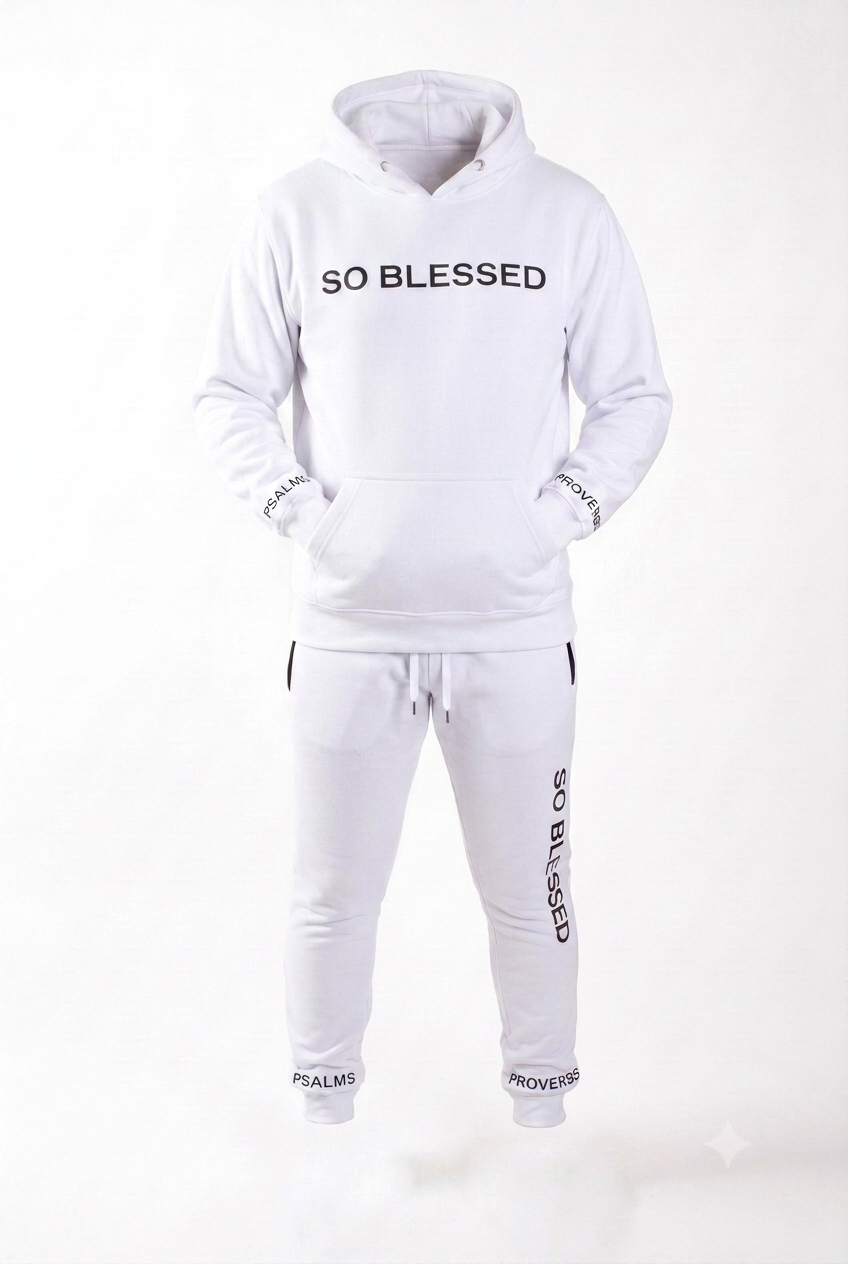 Men's SO BLESSED jogging suit