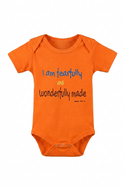 Fearfully and Wonderfully Made Onesie