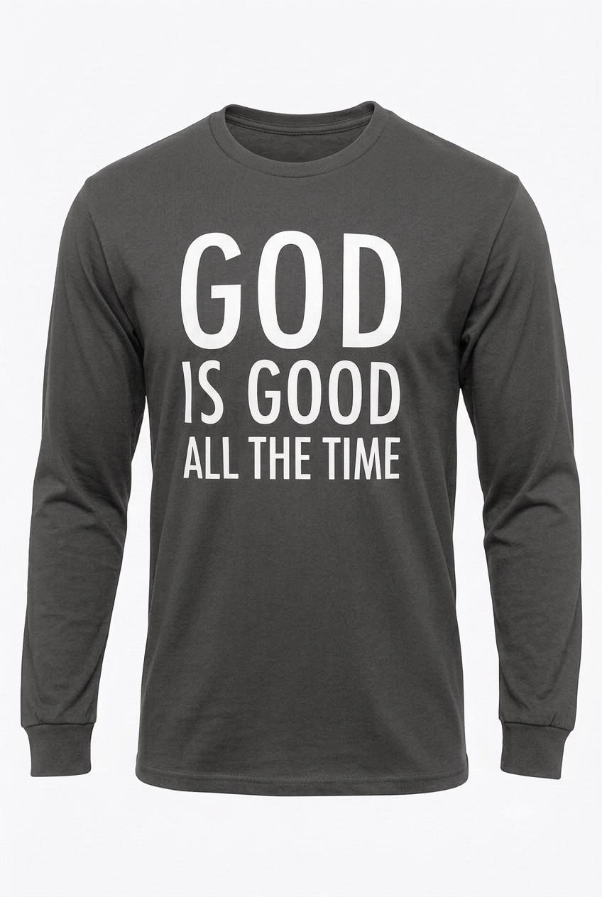 God is Good All the Time Long Sleeve T