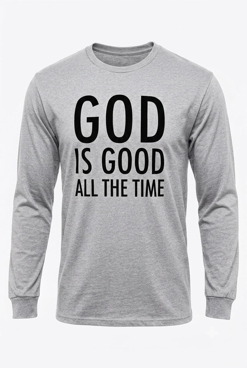 God is Good All the Time Long Sleeve T