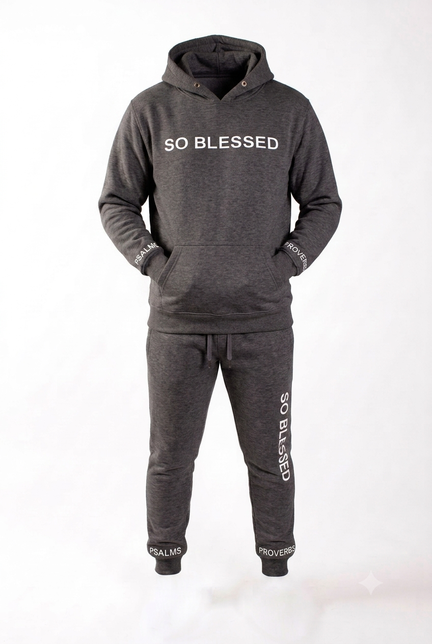 Men's SO BLESSED jogging suit