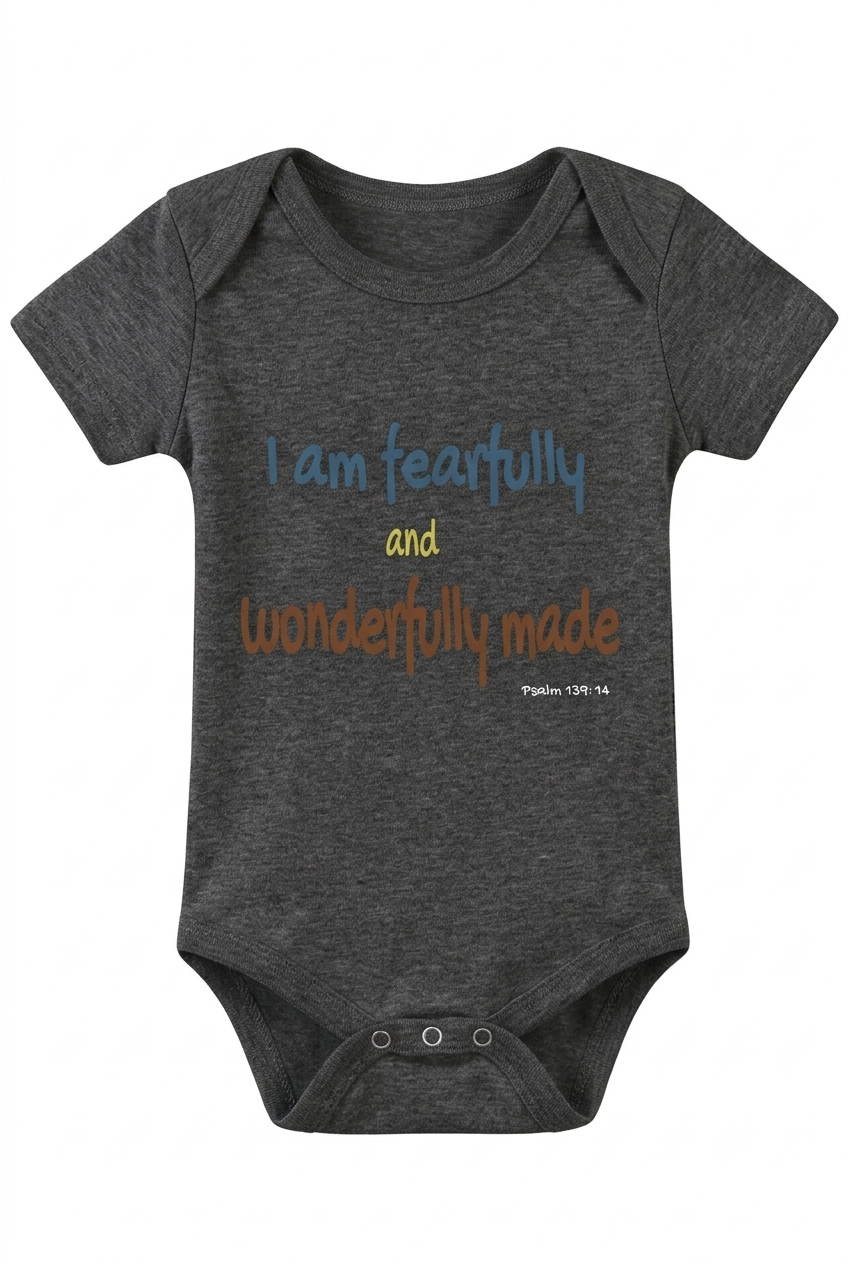 Fearfully and Wonderfully Made Onesie