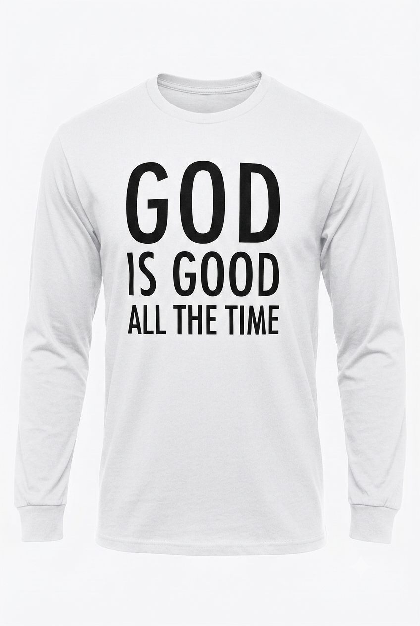 God is Good All the Time Long Sleeve T