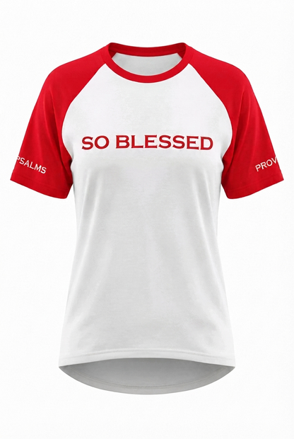 SO BLESSED Baseball Unisex T-shirt