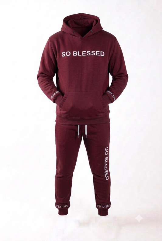 Men's SO BLESSED jogging suit