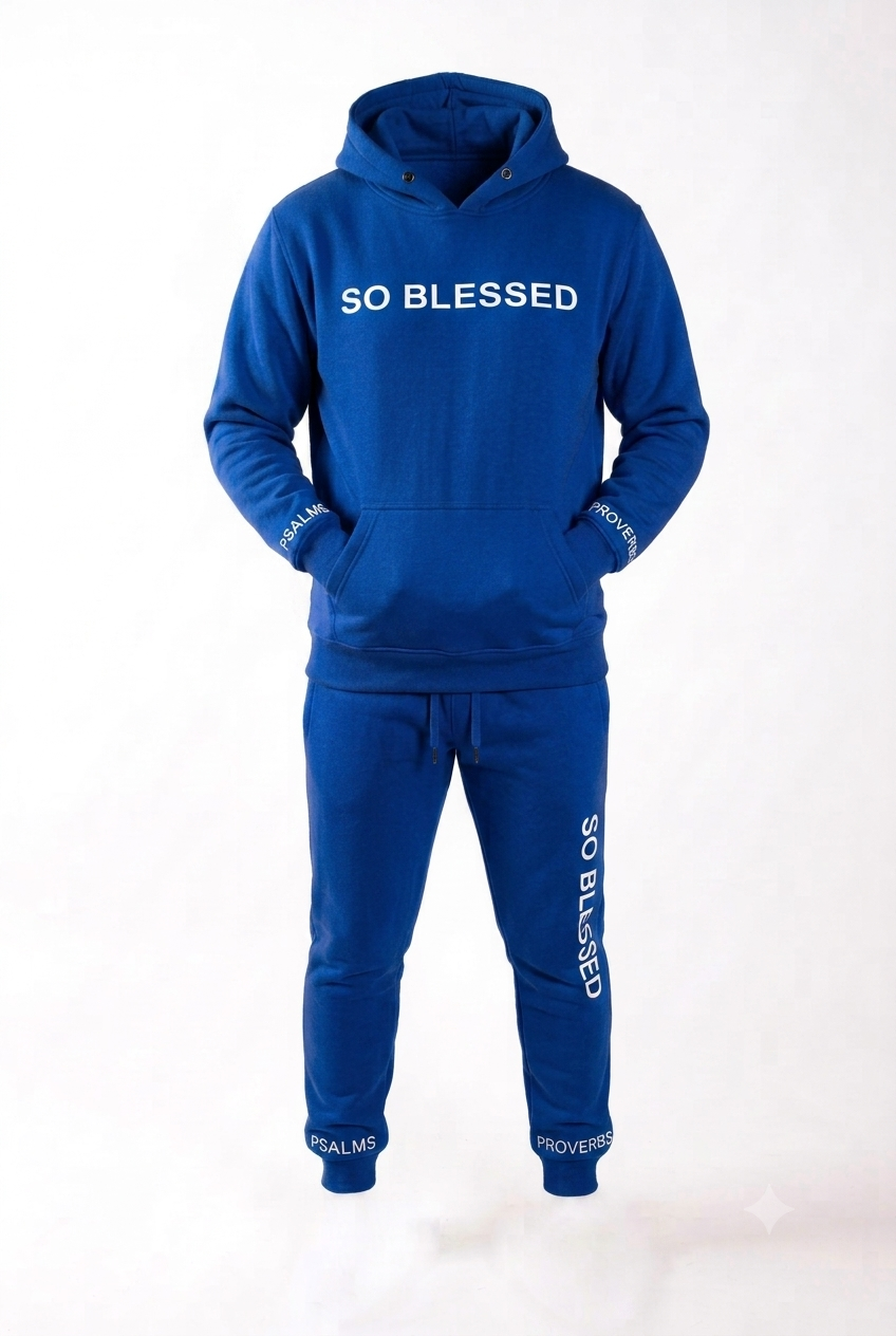 Men's SO BLESSED jogging suit