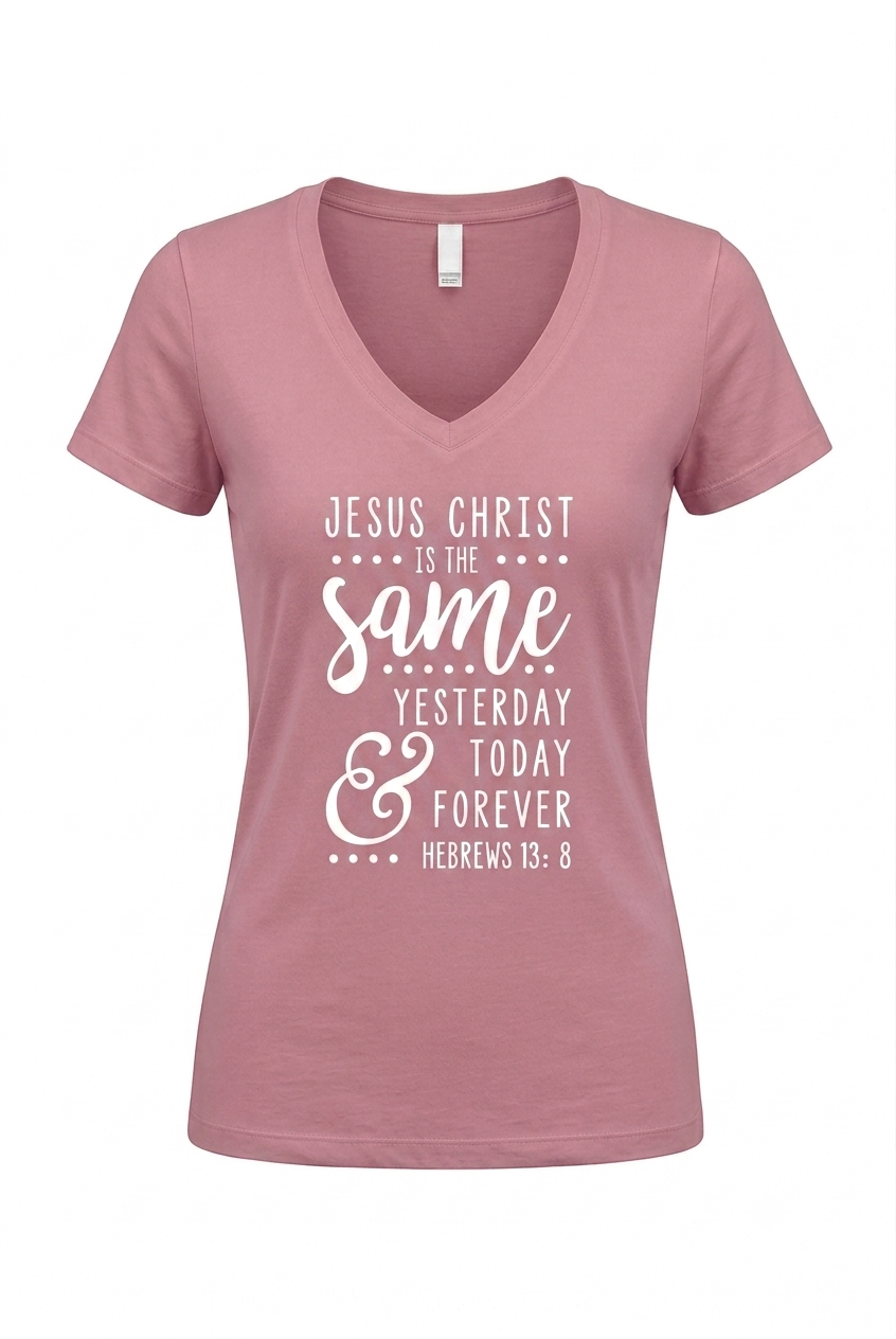 Hebrews 13 vs 8 Women's T-shirt