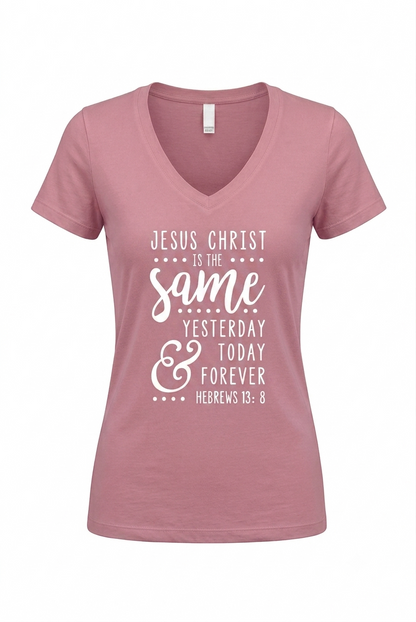 Hebrews 13 vs 8 Women's T-shirt