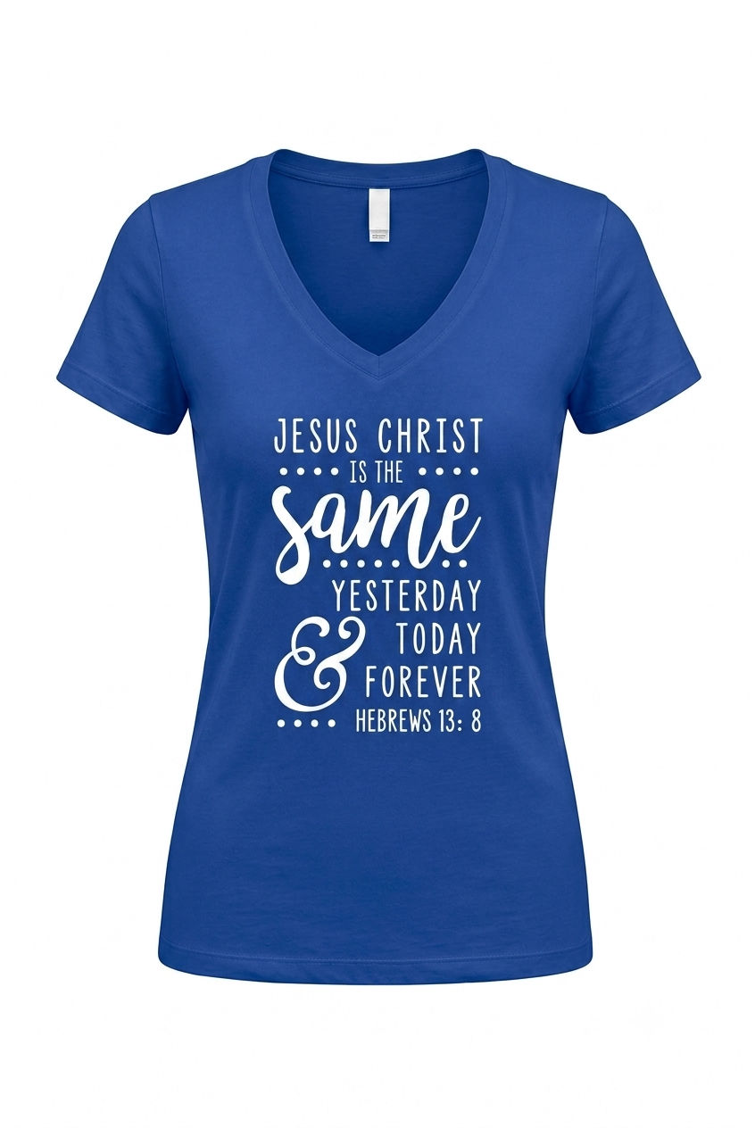 Hebrews 13 vs 8 Women's T-shirt
