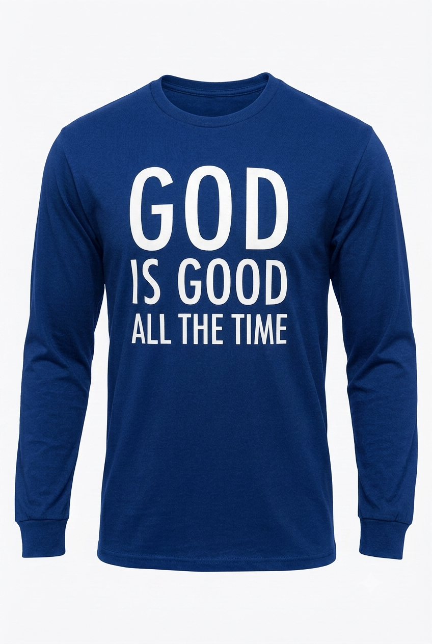 God is Good All the Time Long Sleeve T