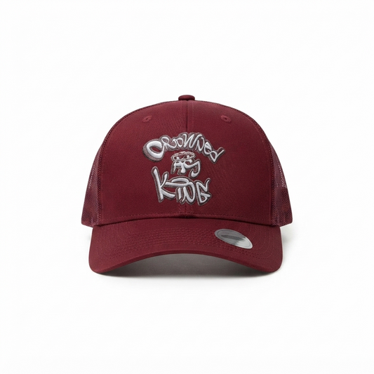 Crowned As King Baseball Mesh Cap