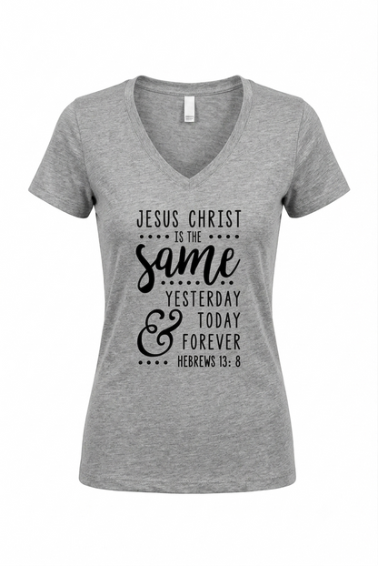Hebrews 13 vs 8 Women's T-shirt