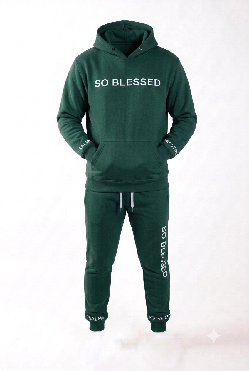 Men's SO BLESSED jogging suit