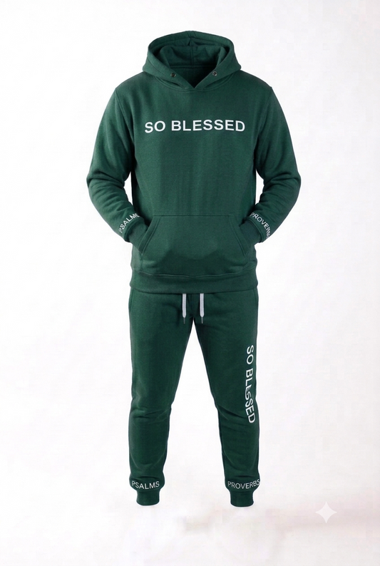 Men's SO BLESSED jogging suit