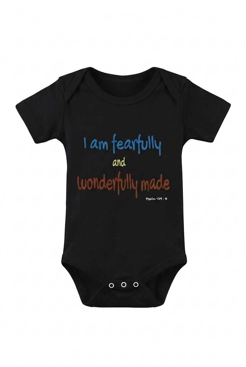 Fearfully and Wonderfully Made Onesie