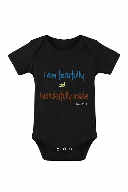 Fearfully and Wonderfully Made Onesie