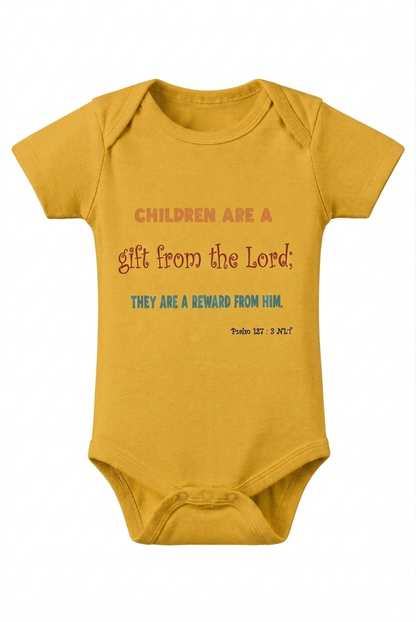 Children Are a Gift From God Onesie