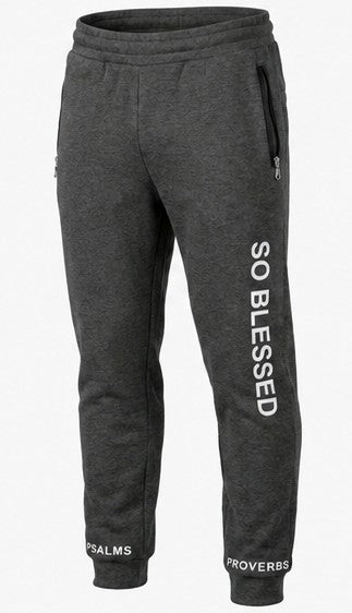 Men's SO BLESSED fitted jogger