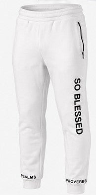 Men's SO BLESSED fitted jogger
