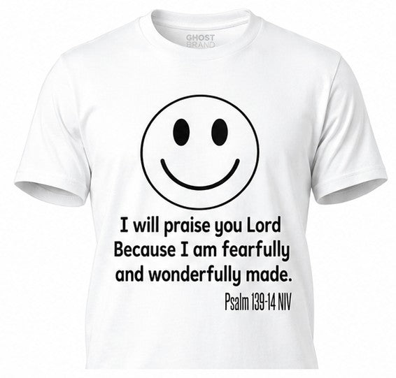 Fearfully and Wonderfully made Kids T-shirt