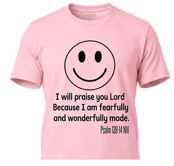Fearfully and Wonderfully made Kids T-shirt
