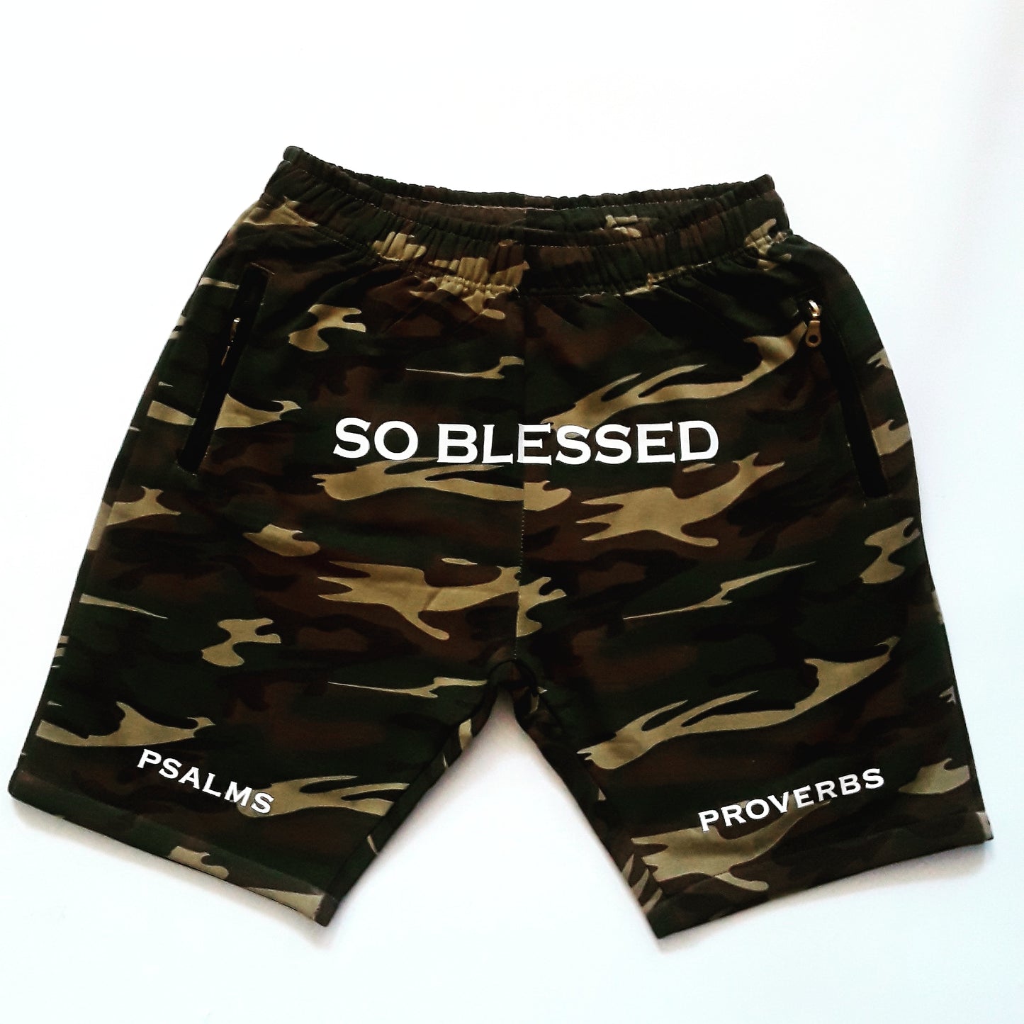 SO BLESSED jogging shorts