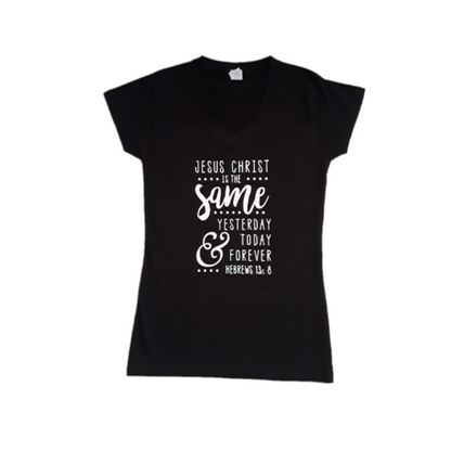 Hebrews 13 vs 8 Women's T-shirt