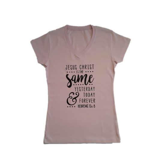 Hebrews 13 vs 8 Women's T-shirt